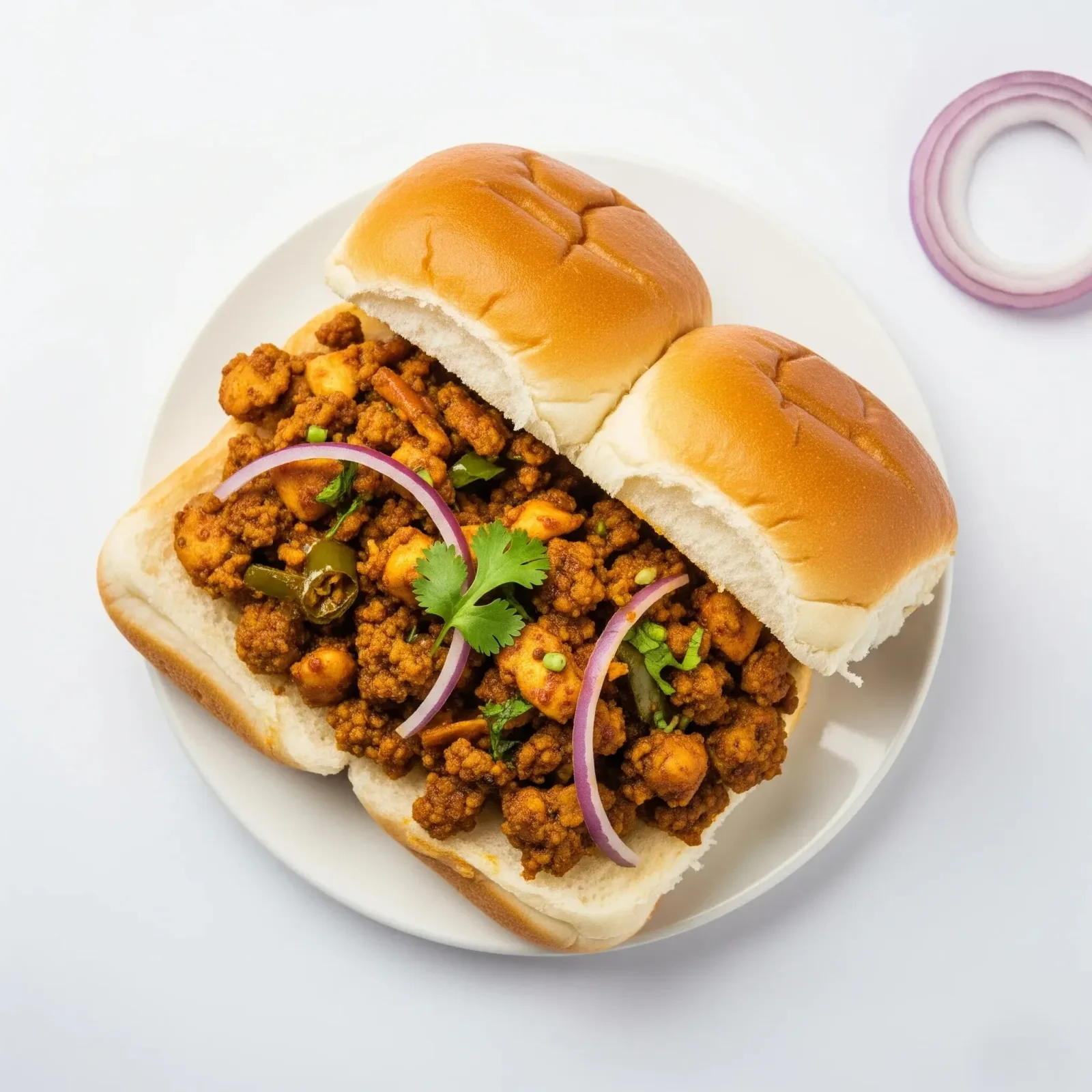Chicken Kheema Pav