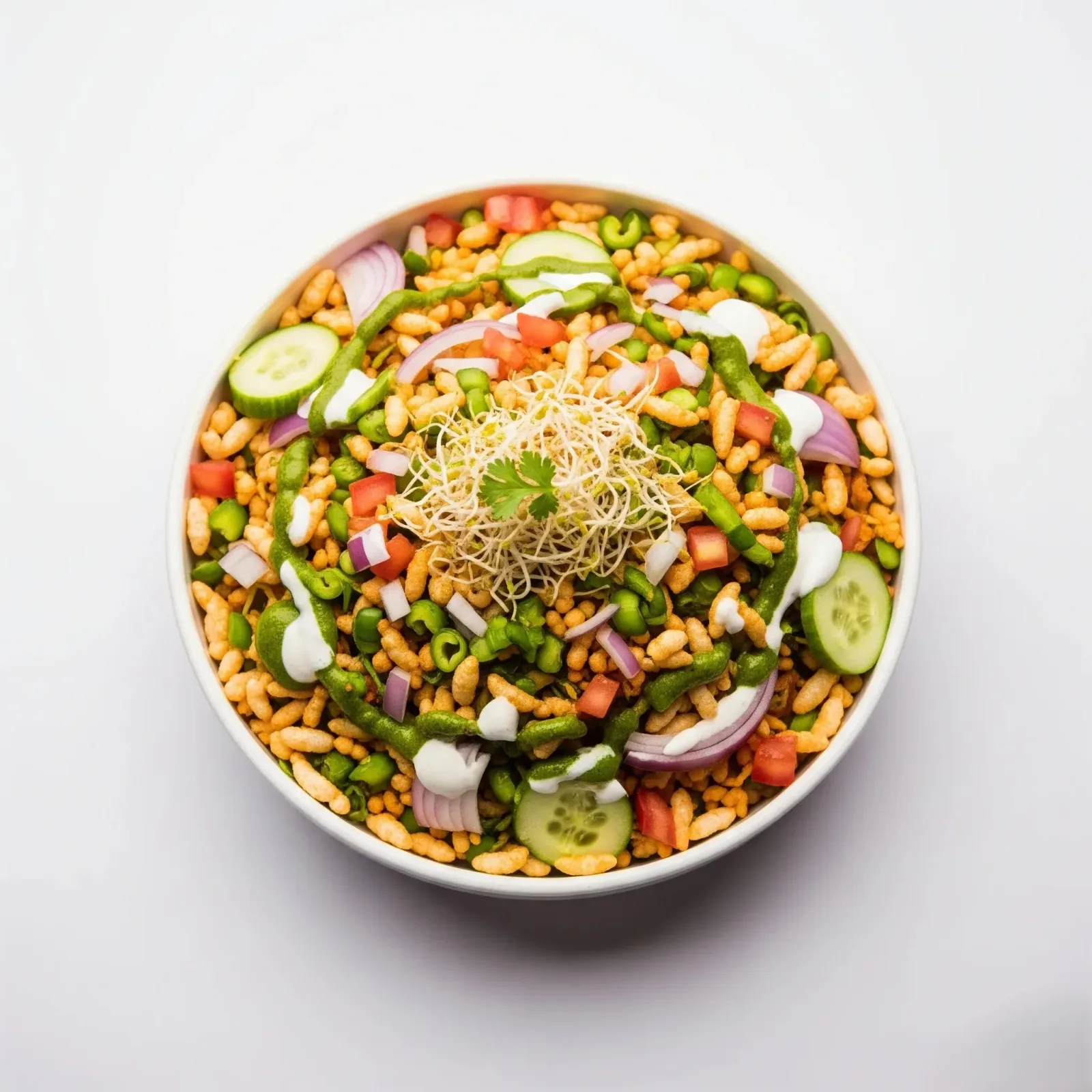 Samosa Bhel