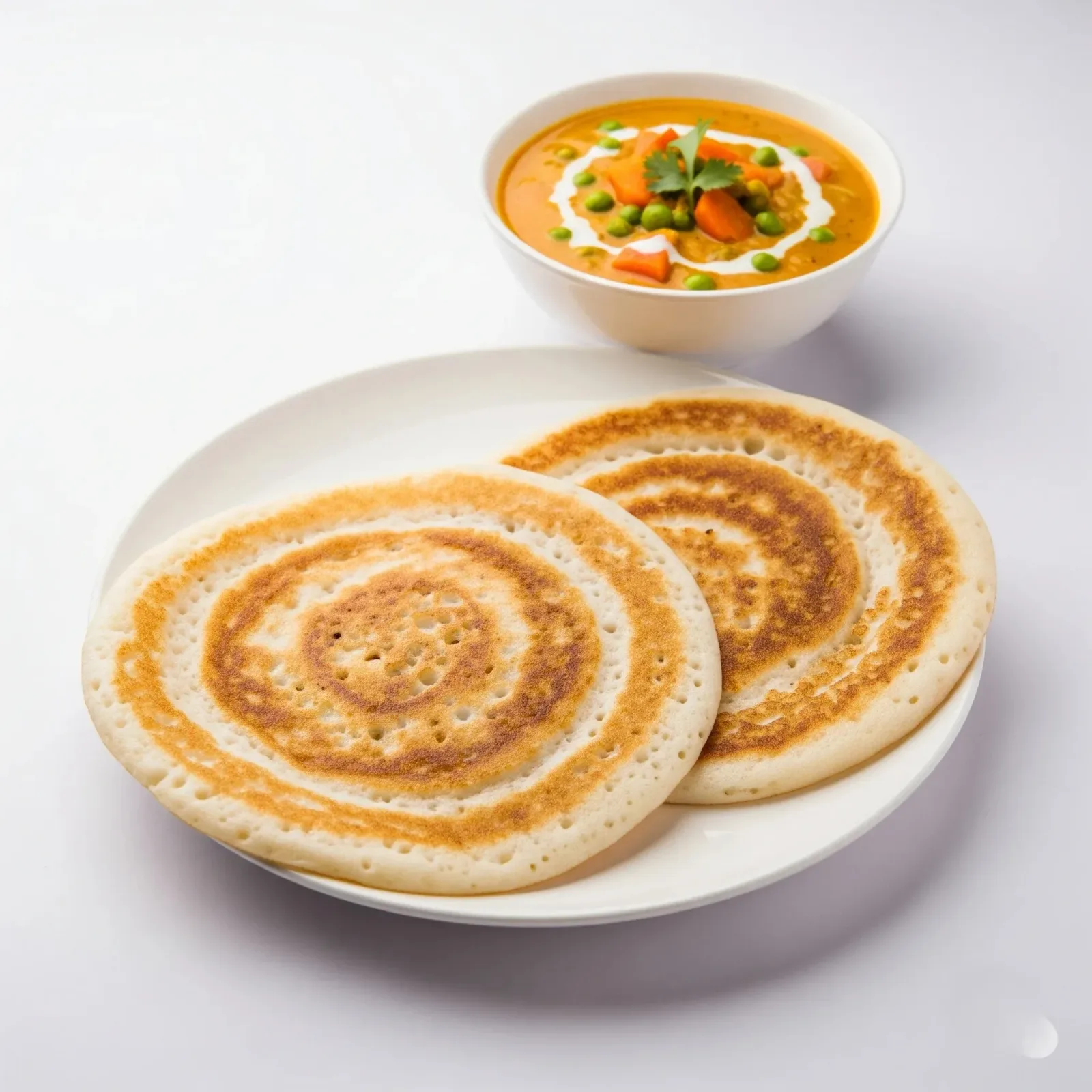 Set Dosa (2) Veg Korma
